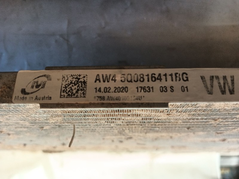 Recambio de condensador / radiador aire acondicionado para volkswagen t-cross (c11, d31) 1.0 tsi referencia OEM IAM 5WA816411A  