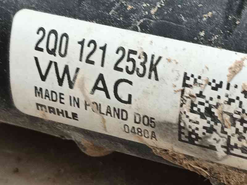 Recambio de radiador agua para volkswagen t-cross (c11, d31) 1.0 tsi referencia OEM IAM 2Q0121253K  