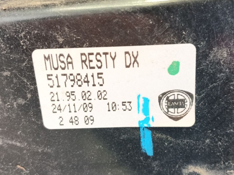 Recambio de piloto trasero derecho para lancia musa (350_) 1.4 (350.axf1a) referencia OEM IAM 0000051732445  