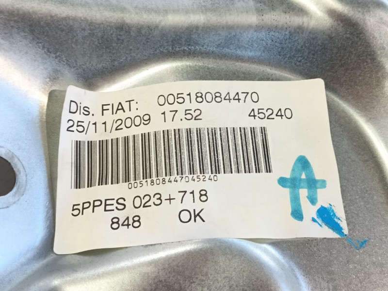 Recambio de elevalunas trasero izquierdo para lancia musa (350_) 1.4 (350.axf1a) referencia OEM IAM   