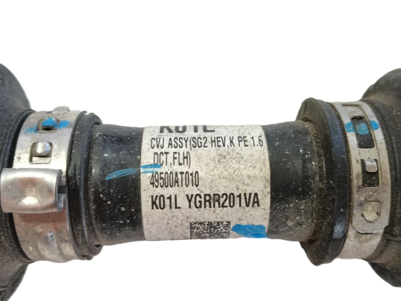 Recambio de transmision delantera izquierda para kia niro (c5p11) 1.6 hev referencia OEM IAM 49500AT010  