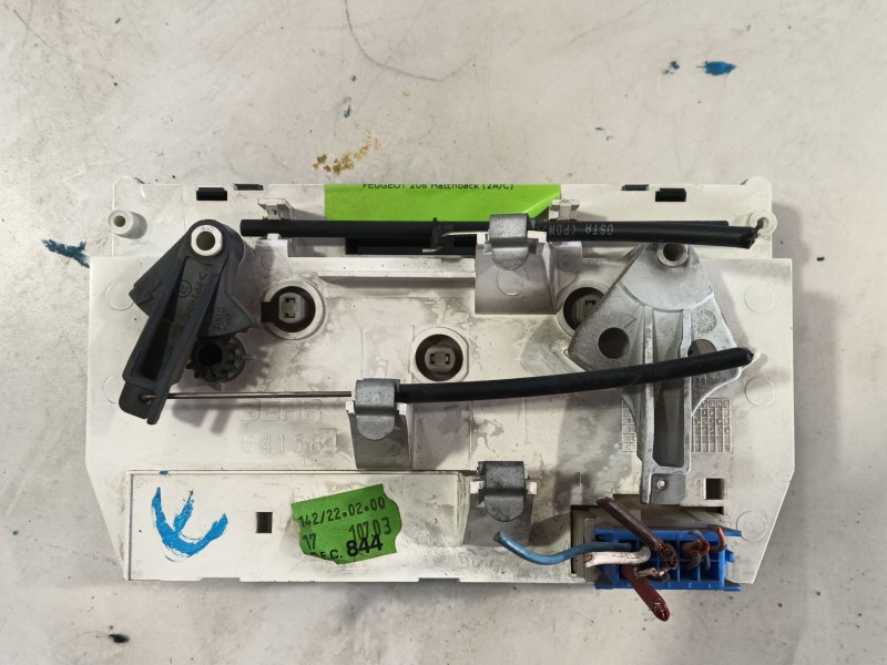 Recambio de mando calefaccion / aire acondicionado para peugeot 206 hatchback (2a/c) 2.0 hdi 90 referencia OEM IAM   