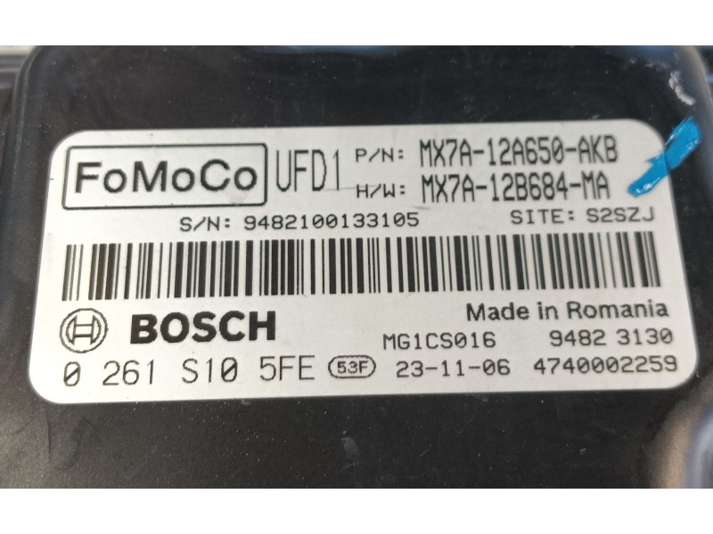 Recambio de centralita motor uce para ford focus iv (hn) 1.0 ecoboost mhev referencia OEM IAM   