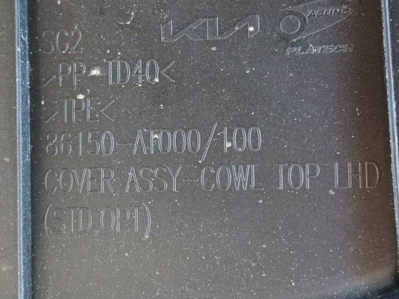 Recambio de torpedo para kia niro (c5p11) 1.6 hev referencia OEM IAM   