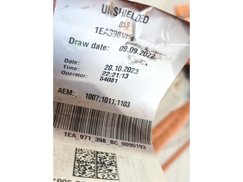 Recambio de cables para volkswagen id.4 (e21) pro eléctrico referencia OEM IAM   