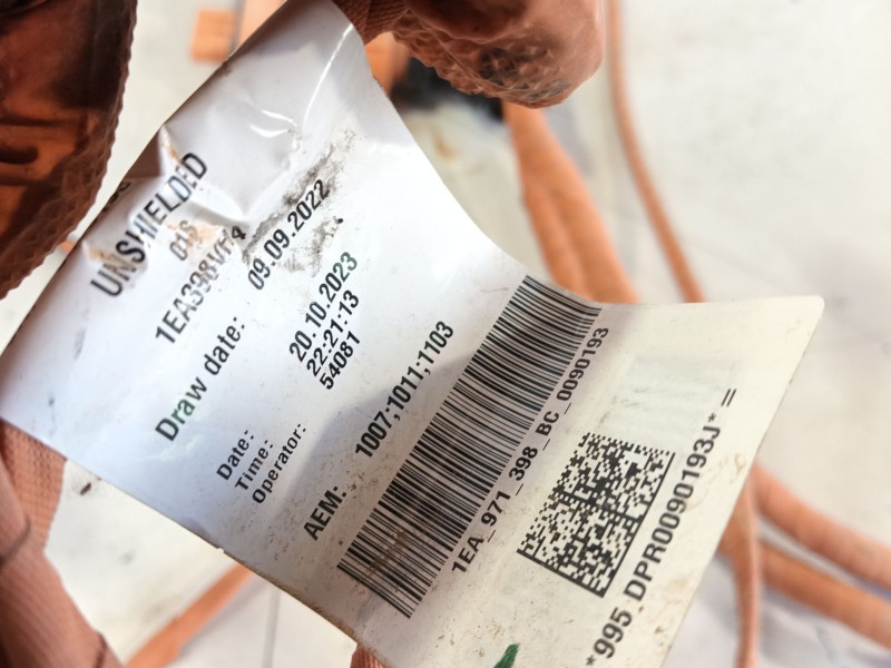 Recambio de cables para volkswagen id.4 (e21) pro eléctrico referencia OEM IAM   