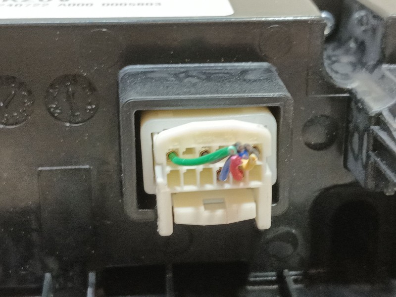 Recambio de mando calefaccion / aire acondicionado para kia niro (c5p11) 1.6 hev referencia OEM IAM 96540AT000FHV  