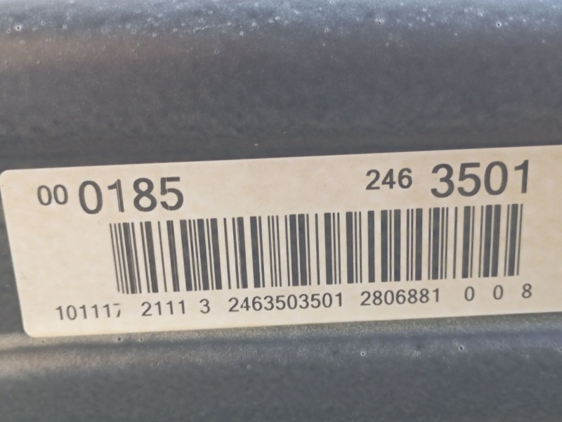 Recambio de puente trasero para mercedes-benz clase a (w176) a 180 (176.042) referencia OEM IAM  0001852463501 