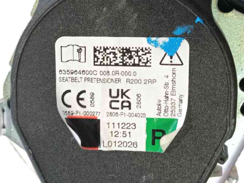 Recambio de cinturon seguridad delantero derecho para ford focus iv (hn) 1.0 ecoboost mhev referencia OEM IAM 2537286  