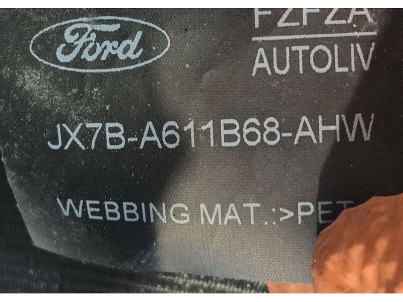 Recambio de cinturon seguridad trasero derecho para ford focus iv (hn) 1.0 ecoboost mhev referencia OEM IAM 2770017  