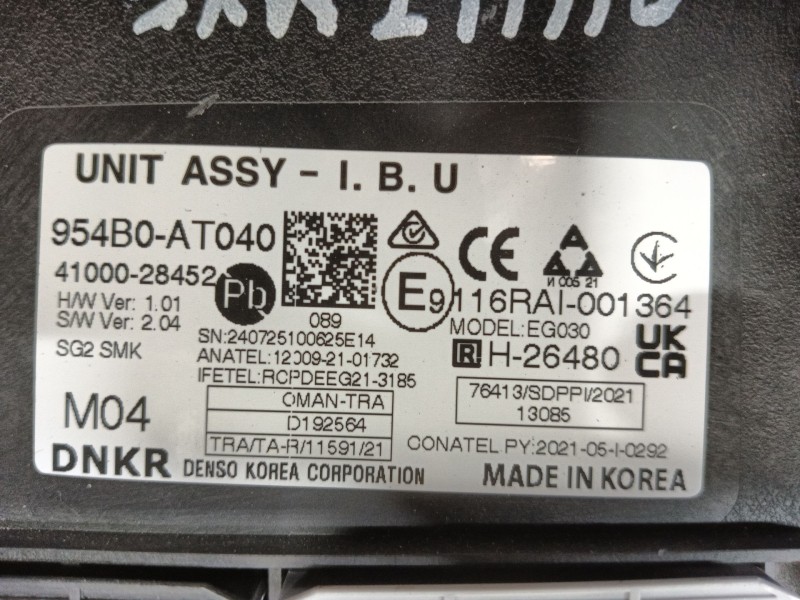 Recambio de modulo electronico para kia niro (c5p11) 1.6 hev referencia OEM IAM   