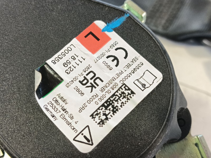 Recambio de enganche cinturon delantero izquierdo para ford focus iv (hn) 1.0 ecoboost mhev referencia OEM IAM   