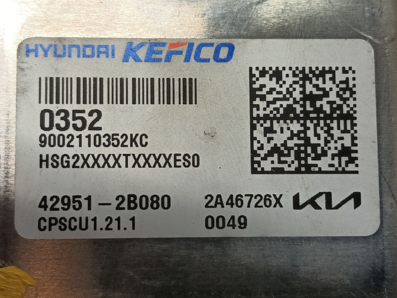 Recambio de modulo electronico para kia niro (c5p11) 1.6 hev referencia OEM IAM   