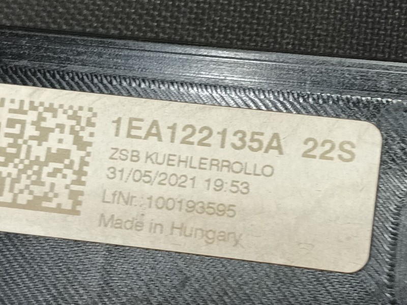 Recambio de canalizador aire para volkswagen id.4 (e21) performance referencia OEM IAM 1EA122135H 100193595 