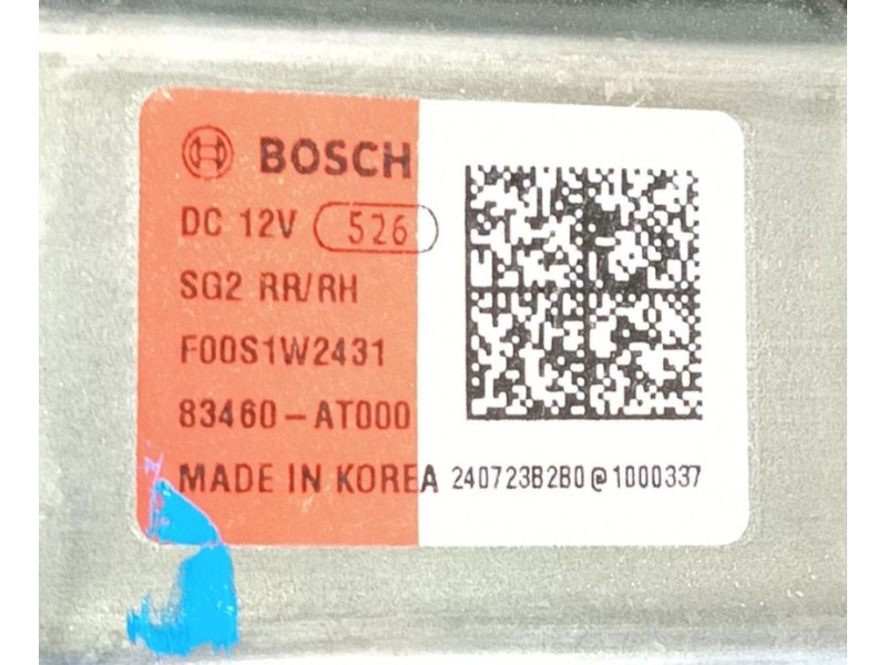 Recambio de elevalunas trasero derecho para kia niro (c5p11) 1.6 hev referencia OEM IAM 83481AT000  