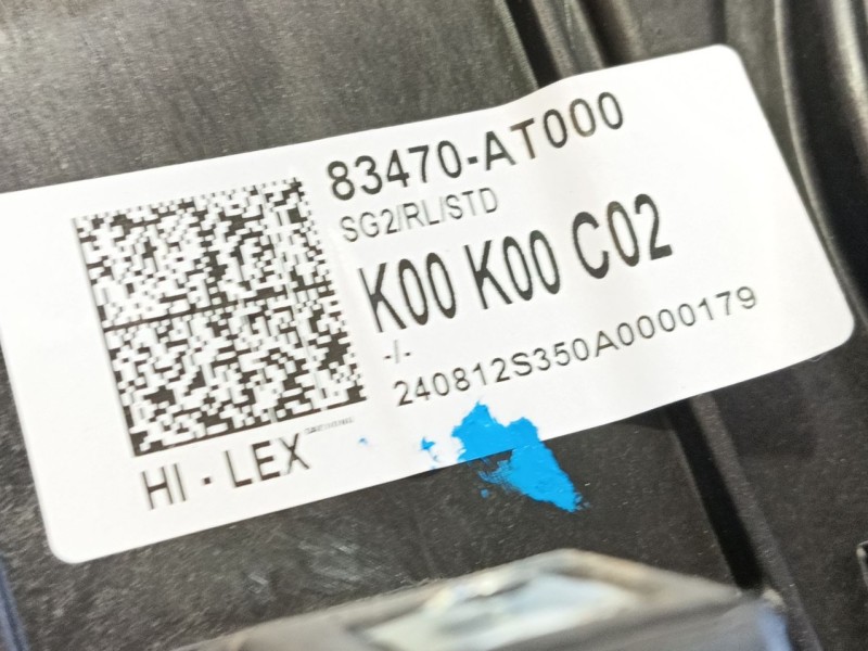 Recambio de elevalunas trasero izquierdo para kia niro (c5p11) 1.6 hev referencia OEM IAM 83471AT000  