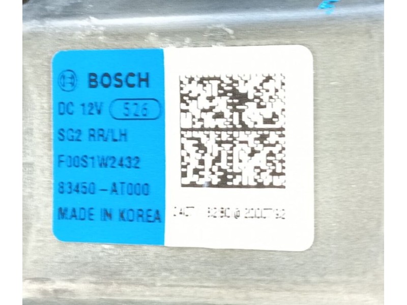 Recambio de elevalunas trasero izquierdo para kia niro (c5p11) 1.6 hev referencia OEM IAM 83471AT000  
