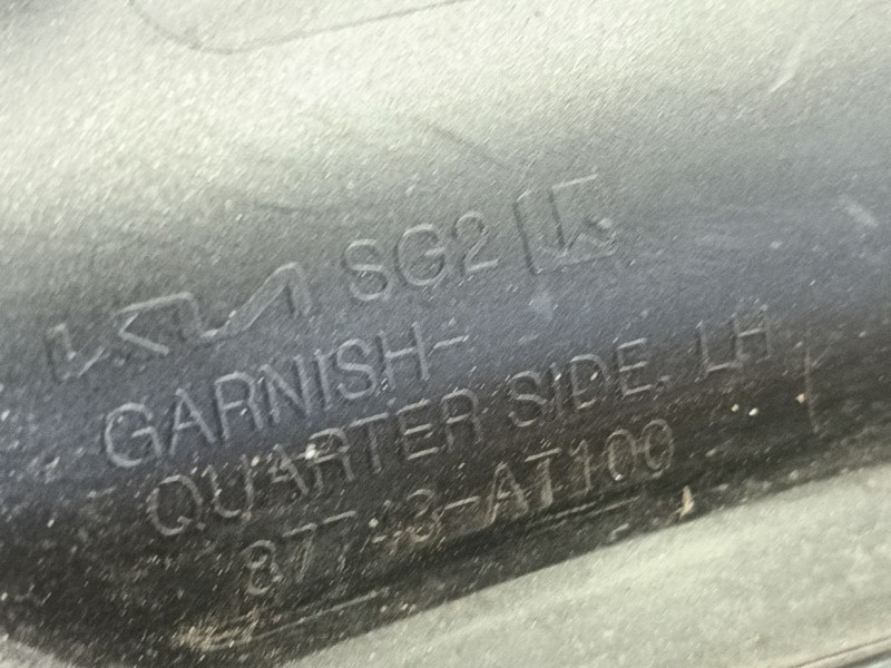 Recambio de aletin trasero izquierdo para kia niro (c5p11) 1.6 hev referencia OEM IAM   