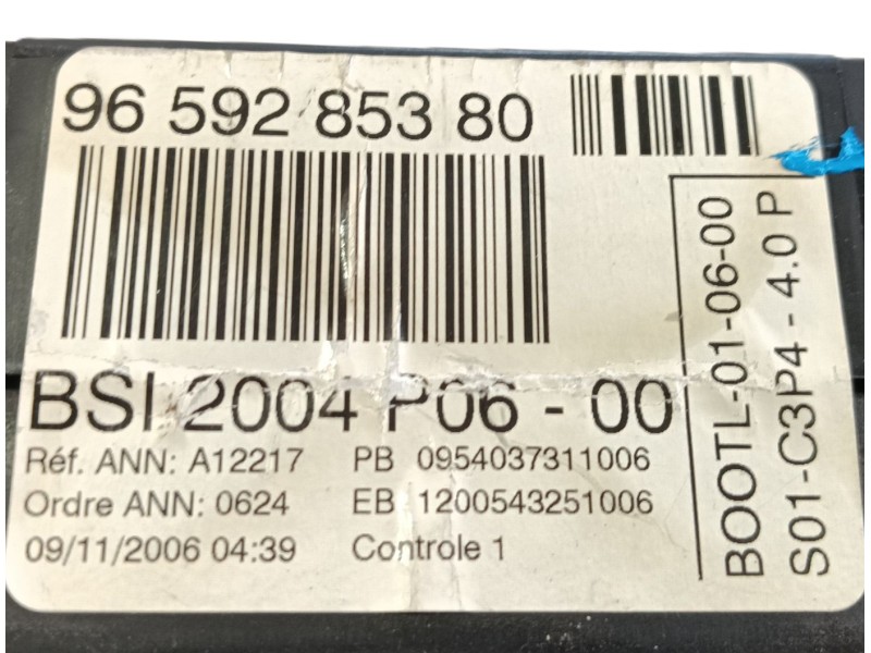 Recambio de bsi para peugeot 207/207+ (wa_, wc_) 1.6 16v vti referencia OEM IAM   