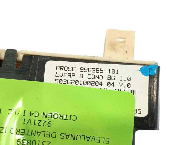 Recambio de elevalunas delantero izquierdo para citroën c4 i (lc_) 1.4 16v referencia OEM IAM 9221V1  