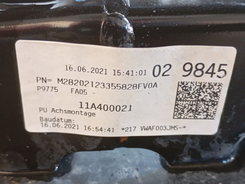 Recambio de cuna motor para volkswagen id.4 (e21) performance referencia OEM IAM  11A400021 