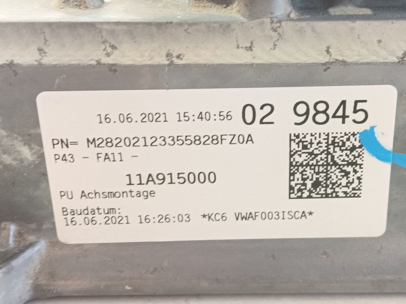 Recambio de convertidor para volkswagen id.4 (e21) performance referencia OEM IAM   