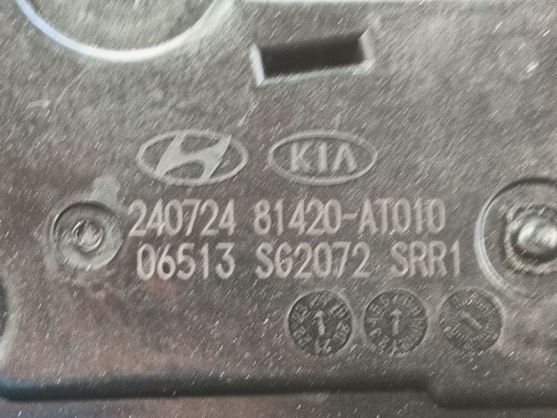 Recambio de cerradura puerta trasera derecha para kia niro (c5p11) 1.6 hev referencia OEM IAM 81420AT000  