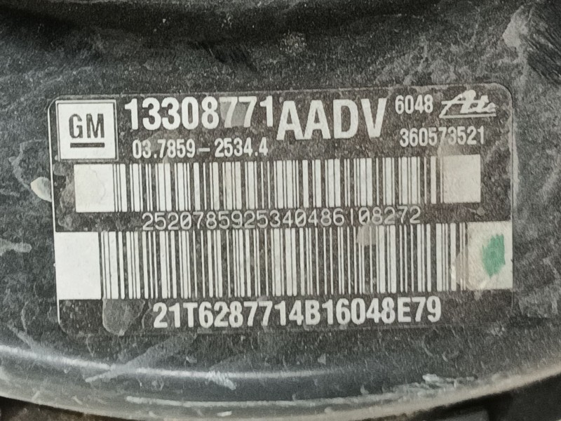 Recambio de servofreno para opel zafira tourer c (p12) 2.0 cdti (75) referencia OEM IAM   