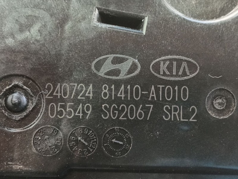 Recambio de cerradura puerta trasera izquierda para kia niro (c5p11) 1.6 hev referencia OEM IAM 81410AT000  