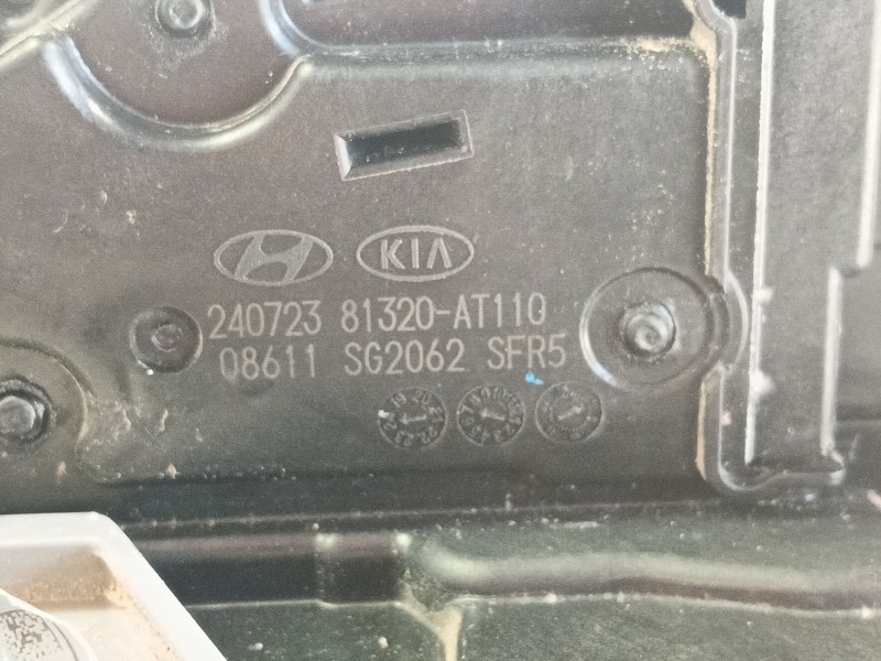 Recambio de cerradura puerta delantera derecha para kia niro (c5p11) 1.6 hev referencia OEM IAM 81320AT110  