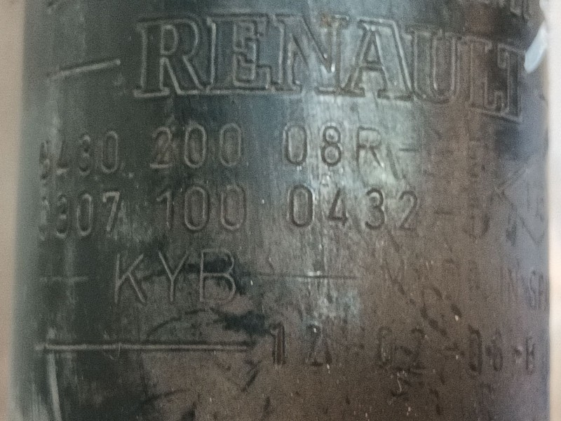 Recambio de amortiguador delantero derecho para renault megane iii hatchback (bz0/1_, b3_) 1.5 dci (bz09, bz0d, bz1w, bz29, bz14