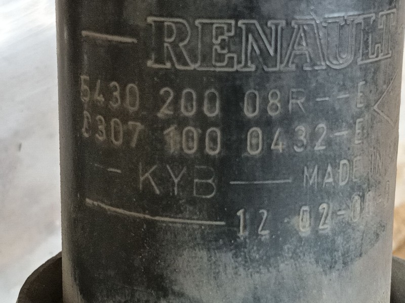 Recambio de amortiguador delantero izquierdo para renault megane iii hatchback (bz0/1_, b3_) 1.5 dci (bz09, bz0d, bz1w, bz29, bz