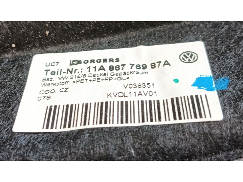 Recambio de bandeja trasera para volkswagen id.4 (e21) performance referencia OEM IAM   