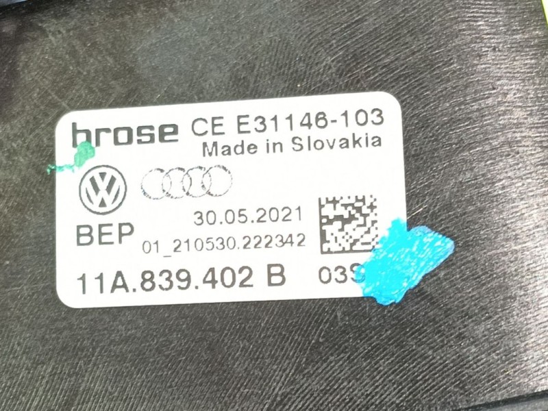 Recambio de elevalunas trasero derecho para volkswagen id.4 (e21) performance referencia OEM IAM 11A839462E  