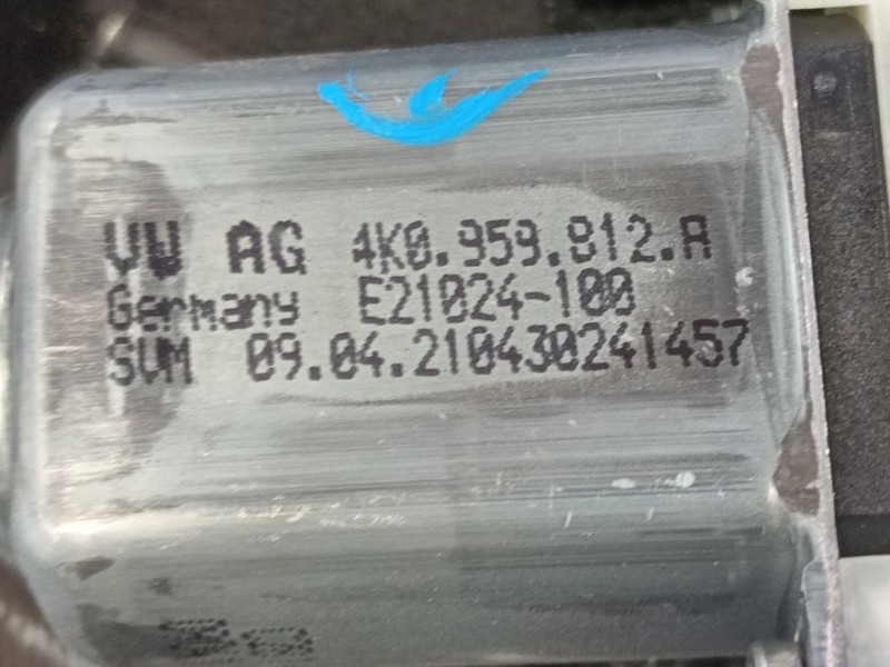 Recambio de elevalunas delantero derecho para volkswagen id.4 (e21) performance referencia OEM IAM 11A837462F  