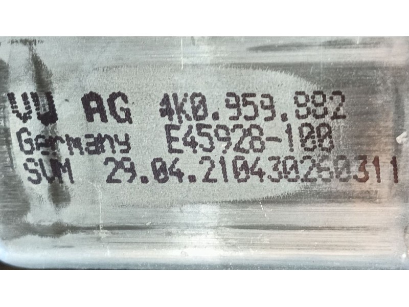 Recambio de elevalunas trasero izquierdo para volkswagen id.4 (e21) performance referencia OEM IAM 11A839461E  