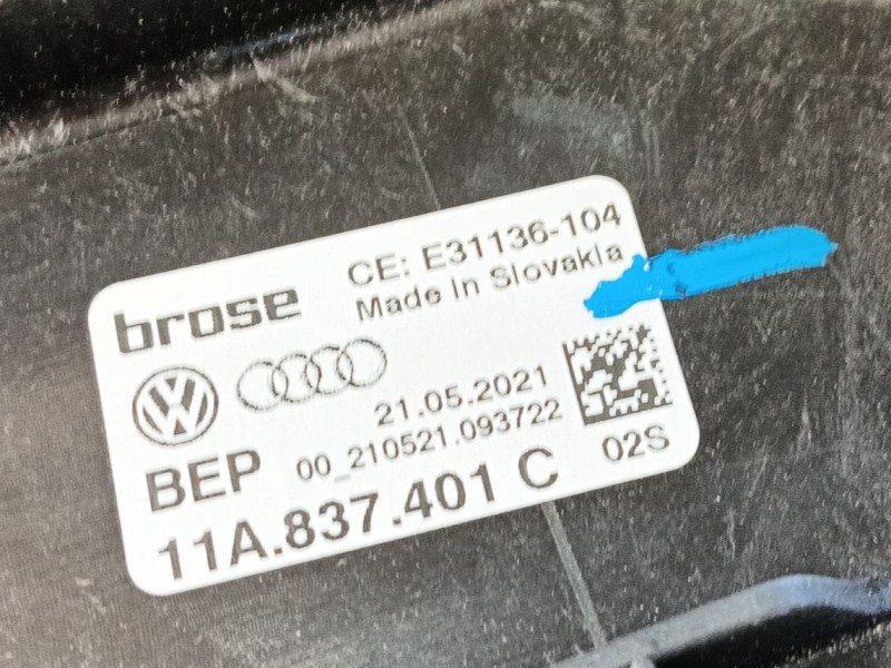 Recambio de elevalunas delantero izquierdo para volkswagen id.4 (e21) performance referencia OEM IAM 11A837461F  