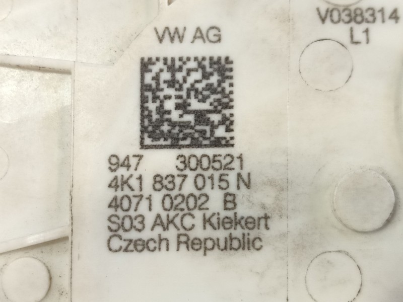 Recambio de cerradura puerta delantera izquierda para volkswagen id.4 (e21) performance referencia OEM IAM 4K1837015N  