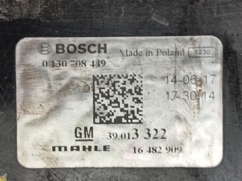 Recambio de electroventilador para opel astra k (b16) 1.4 turbo (68) referencia OEM IAM   