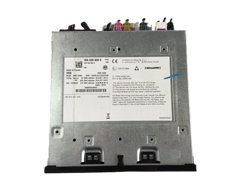 Recambio de sistema audio / radio cd para volkswagen id.4 (e21) performance referencia OEM IAM   