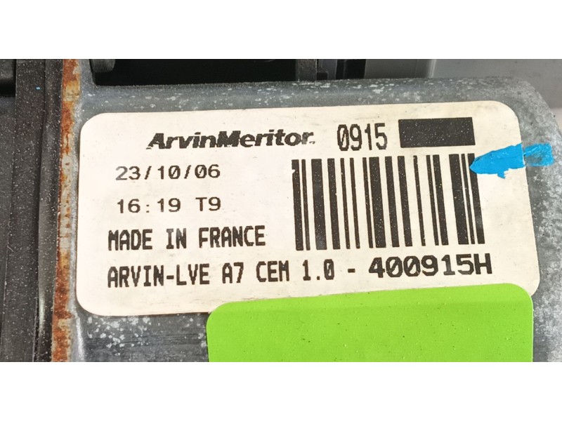 Recambio de elevalunas delantero izquierdo para peugeot 207/207+ (wa_, wc_) 1.6 16v vti referencia OEM IAM 9221FS  