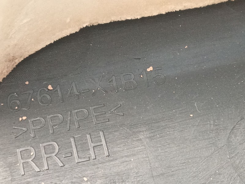 Recambio de guarnecido puerta trasera izquierda para toyota c-hr (_x1_) 1.8 hybrid (zyx10_, zyx11_) referencia OEM IAM   