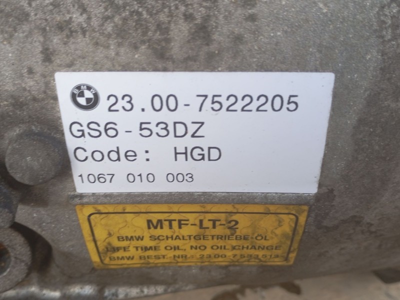 Recambio de caja cambios para bmw 5 (e60) 525 d referencia OEM IAM  R614325011 