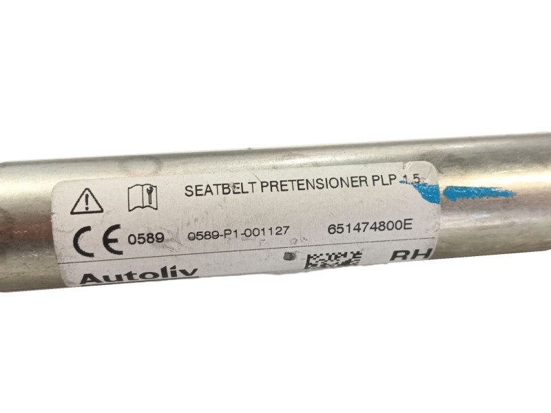 Recambio de cinturon seguridad delantero derecho para volkswagen id.4 (e21) performance referencia OEM IAM 11B857706MRAA  