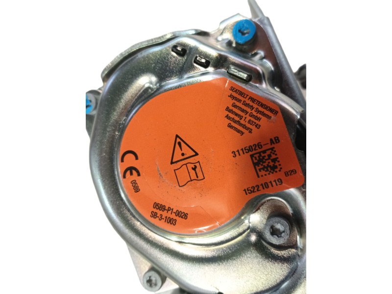 Recambio de cinturon seguridad trasero izquierdo para volkswagen id.4 (e21) performance referencia OEM IAM 11A857805FRAA  