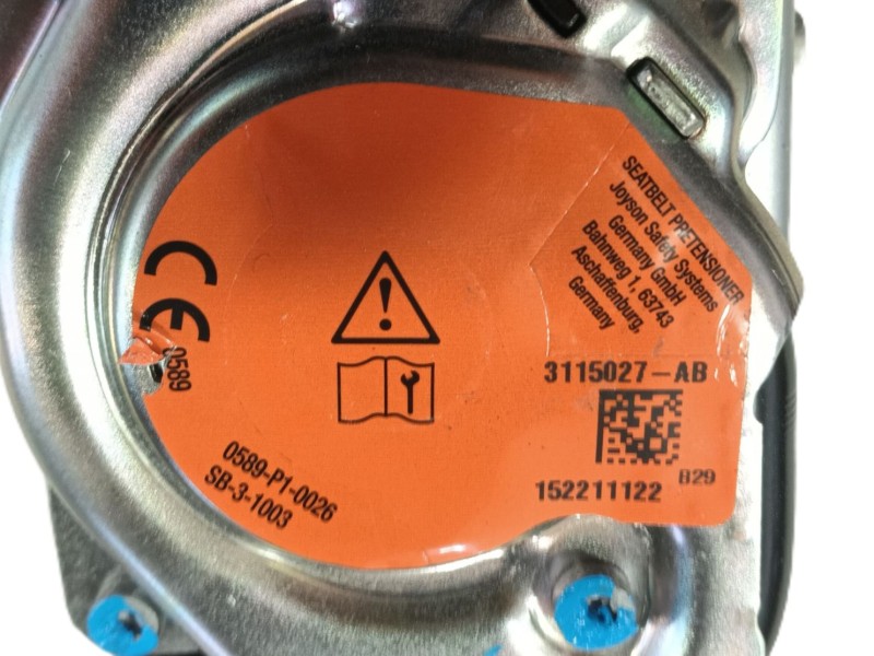 Recambio de cinturon seguridad trasero derecho para volkswagen id.4 (e21) performance referencia OEM IAM 11A857806FRAA  