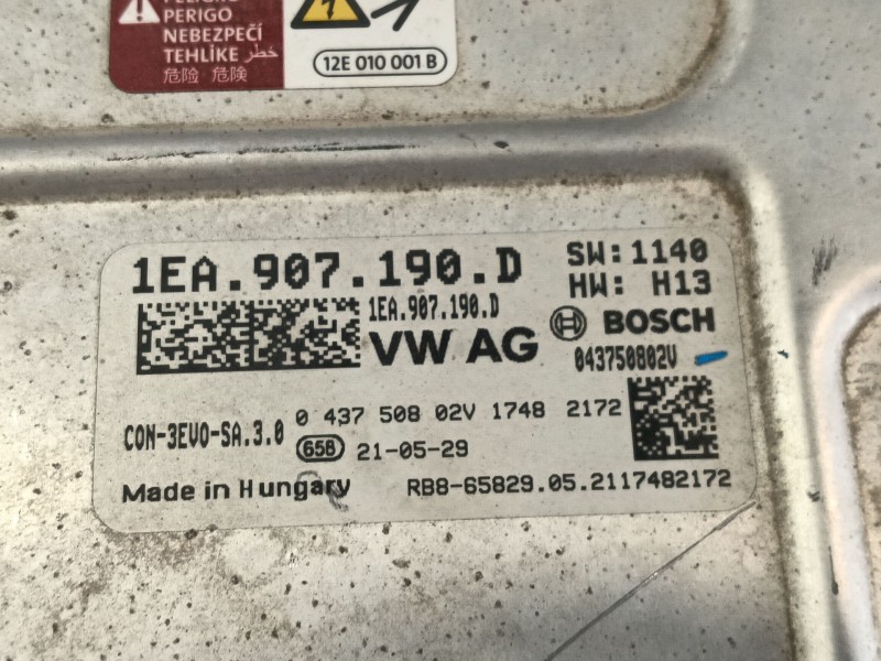 Recambio de convertidor para volkswagen id.4 (e21) performance referencia OEM IAM   