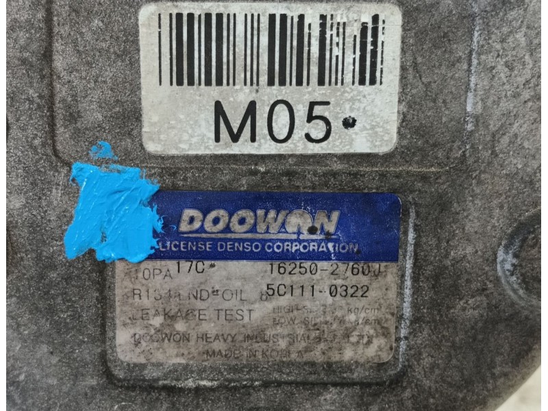 Recambio de compresor aire acondicionado para hyundai tucson (jm) 2.0 crdi referencia OEM IAM   