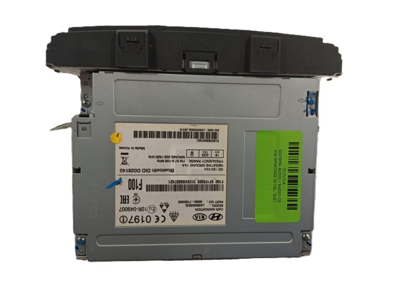 Recambio de sistema audio / radio cd para kia sportage iv (ql, qle) 1.7 crdi referencia OEM IAM   