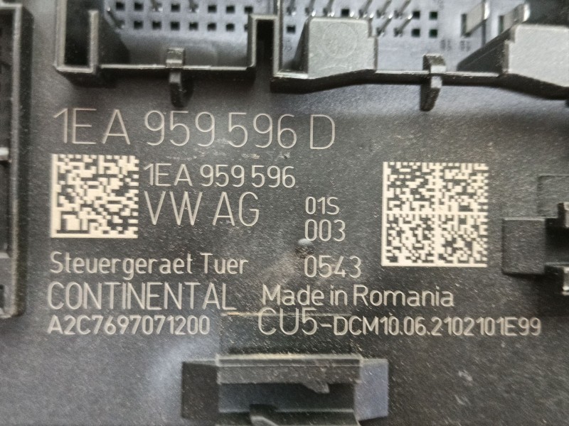 Recambio de modulo electronico para volkswagen id.4 (e21) performance referencia OEM IAM   